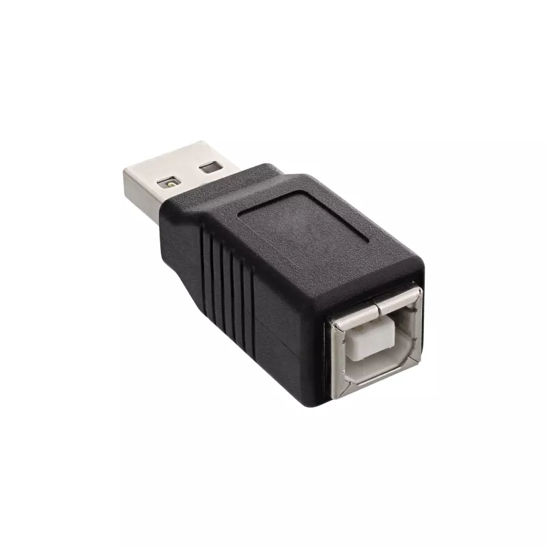 Προσαρμογέας USB 2.0 Τύπου A βύσμα / Τύπου B υποδοχή InLine 33443
