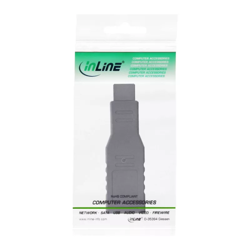 InLine Προσαρμογέας FireWire 400 / 800 1394b 6 σε 9 Pin υποδοχή / βύσμα