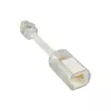 InLine Twist-Stop ξετυλιχτήρας για ακουστικό τηλεφώνου Διαφανές + καλώδιο