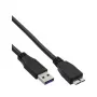 InLine Καλώδιο USB 3.2 Gen.1 βύσμα Τύπου A / βύσμα Micro B, μαύρο, 2m