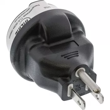 Ταξιδιωτικός αντάπτορας InLine 16705 USA αρσενικό US σε υποδοχή Type-F θηλυκό