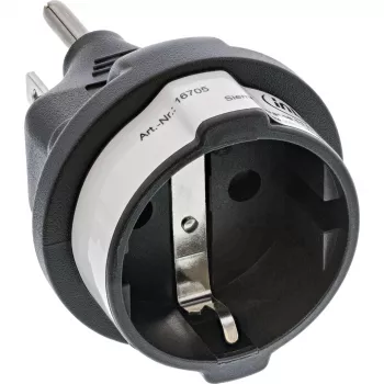 Ταξιδιωτικός αντάπτορας InLine 16705 USA αρσενικό US σε υποδοχή Type-F θηλυκό