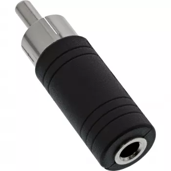 InLine Αντάπτορας ήχου αρσενικό Cinch / 3,5 mm θηλυκό μονοφωνικό 99325