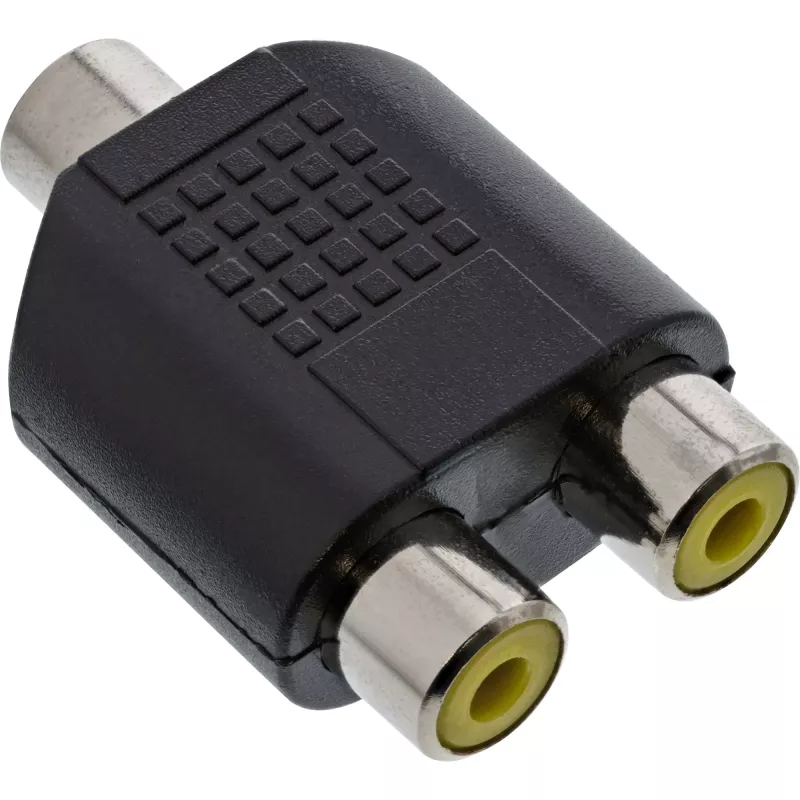 Αντάπτορας ήχου 3,5 mm θηλυκό jack μονοφωνικό / 2x θηλυκό Cinch InLine 99338