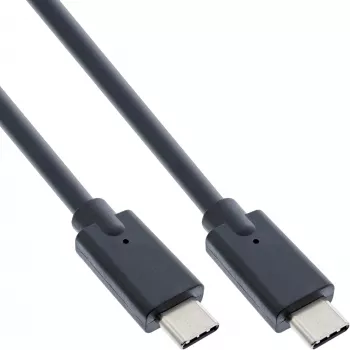 InLine Καλώδιο USB 3.2 Gen.2x2 USB-C αρσενικό/αρσενικό 0,3m 20 Gbit/s μαύρο
