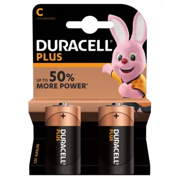 Duracell Plus μπαταρία μίας χρήσης C αλκαλική