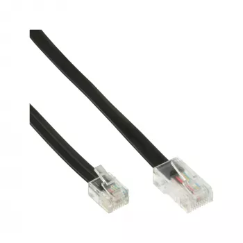 InLine Καλώδιο Modular RJ45 8P4C / RJ11 6P4C αρσενικό/αρσενικό 10 m