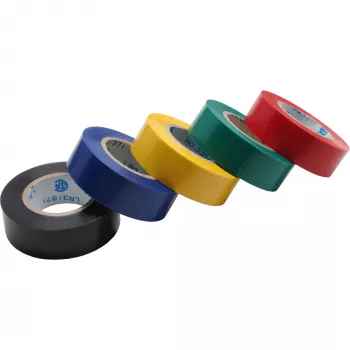 InLine Μονωτική ταινία συσκευασία 5 τεμ. 18 mm x 9 m διάφορα χρώματα