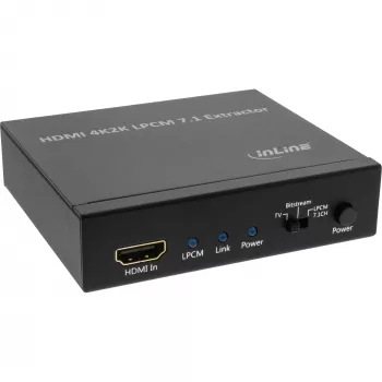 InLine Εξαγωγέας ήχου HDMI, είσοδος 4K2K HDMI