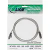 InLine Καλώδιο Patch SF/UTP Cat.5e διαφανές 1m