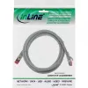InLine Καλώδιο Patch S/FTP PiMF Cat.6 250MHz χαλκός χωρίς αλογόνα γκρι 0,5m