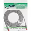 InLine Καλώδιο Patch S/FTP PiMF Cat.6 250MHz χαλκός χωρίς αλογόνα γκρι 15m
