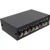 InLine Χειροκίνητος διακόπτης AV 2-Port 3x Cinch IN/OUT Composite Μαύρο