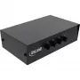 InLine Χειροκίνητος διακόπτης AV 4-Port 3x RCA IN/OUT Composite Μαύρο