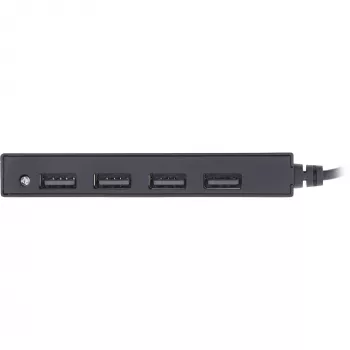Hub USB 2.0 4 θυρών InLine, αρσενικό βύσμα USB-A σε 4x θηλυκό υποδοχή USB-A, καλώδιο 15cm
