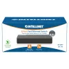 Switch Fast Ethernet 8 θυρών Intellinet μεγέθους desktop, πλαστικό, IEEE 802.3az (Energy Efficient Ethernet), μαύρο