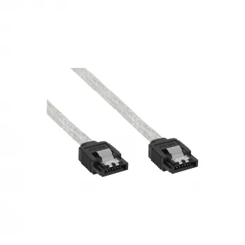 Στρογγυλό καλώδιο SATA 6Gb/s InLine με κλειδώματα 0,75m