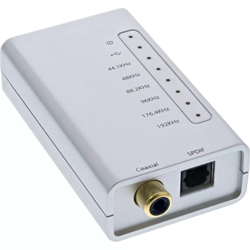 Αντάπτορας USB HD Audio InLine 33053I 24 Bit 192kHz μετατροπέας Digital Coax/Toslink/I2S