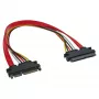 Καλώδιο δεδομένων και τροφοδοσίας SATA InLine SATA 6Gb/s αρσενικό / θηλυκό 0,30m