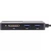 InLine 66772F Αναγνώστης καρτών USB γκρι