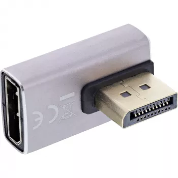 Διακόπτης DisplayPort InLine 17291I γκρι μαύρο επιχρυσωμένο