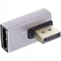 Διακόπτης DisplayPort InLine 17291I γκρι μαύρο επιχρυσωμένο