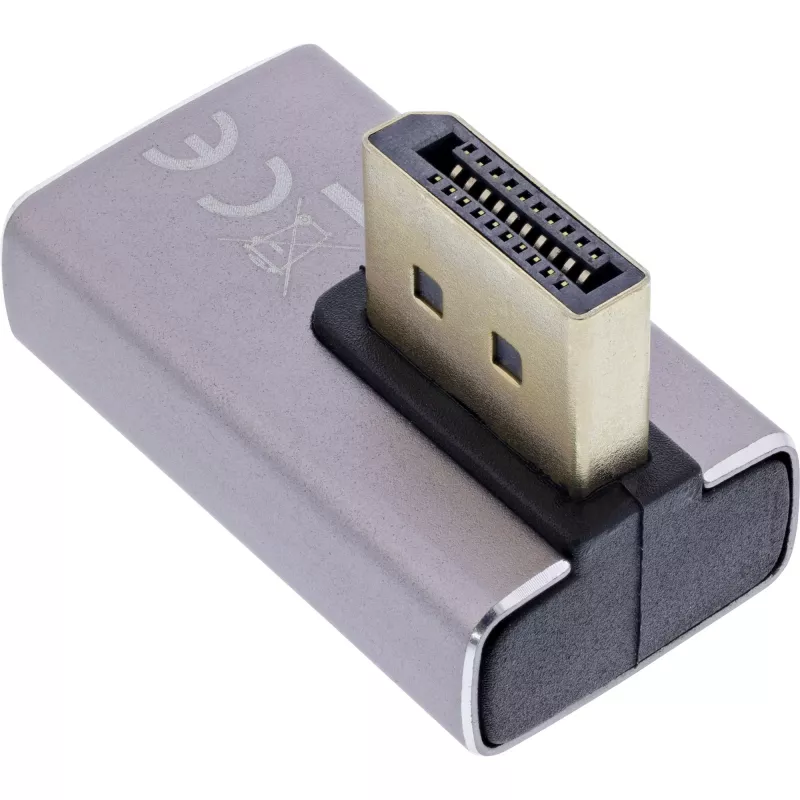 Διακόπτης DisplayPort InLine 17291I γκρι μαύρο επιχρυσωμένο