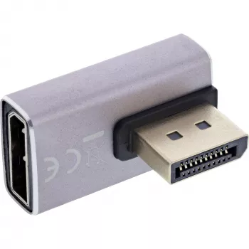 Αλλαγή φύλου DisplayPort InLine 17291H γκρι μαύρο επιχρυσωμένο
