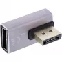 Αλλαγή φύλου DisplayPort InLine 17291H γκρι μαύρο επιχρυσωμένο