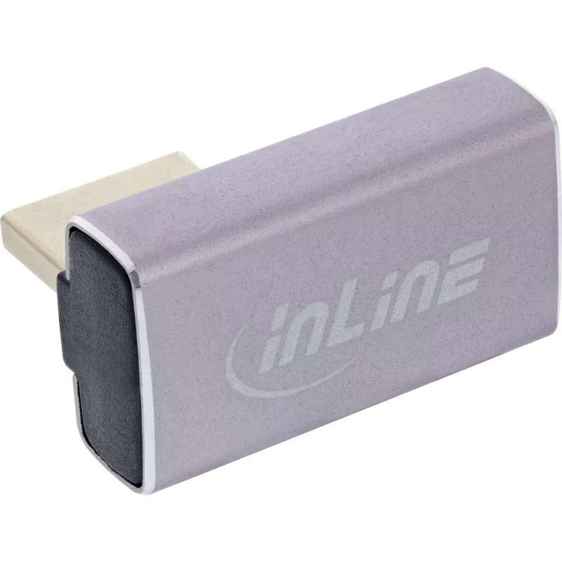 Αλλαγή φύλου DisplayPort InLine 17291H γκρι μαύρο επιχρυσωμένο