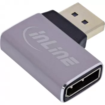 Καλώδιο αλλαγής φύλου InLine 17291D DisplayPort γκρι, μαύρο