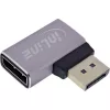 Καλώδιο αλλαγής φύλου InLine 17291D DisplayPort γκρι, μαύρο
