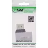 Καλώδιο αλλαγής φύλου InLine 17291D DisplayPort γκρι, μαύρο