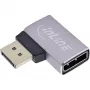 InLine 17291E Καλώδιο αλλαγής φύλου DisplayPort γκρι, μαύρο