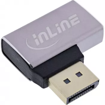 InLine 17291E Καλώδιο αλλαγής φύλου DisplayPort γκρι, μαύρο