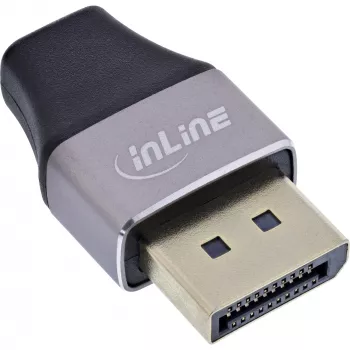 InLine 17291B Καλώδιο προσαρμογέα DisplayPort Mini DisplayPort μαύρο, γκρι