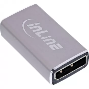DisplayPort Gender Changer InLine 17291A γκρι επιχρυσωμένο
