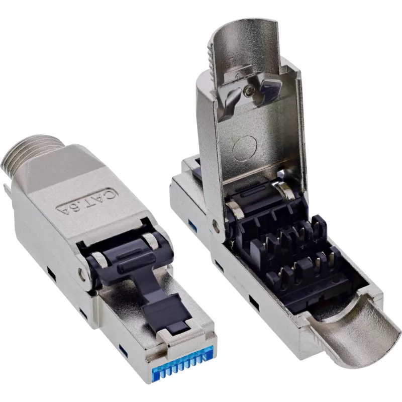 Καλώδιο δικτύου InLine 76204D Βύσμα RJ-45 / LSA ευθύ 8,5 mm