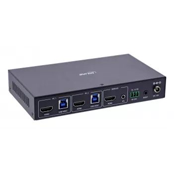 InLine 57885C Διακόπτης KVM τοποθέτηση σε rack μαύρο