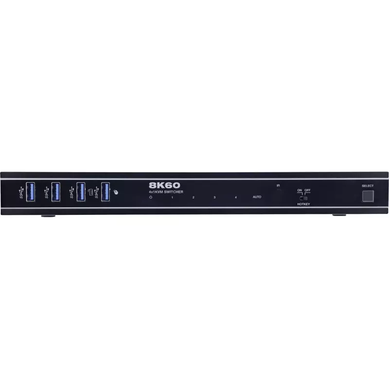 InLine 57885D Διακόπτης KVM τοποθέτηση σε rack μαύρο