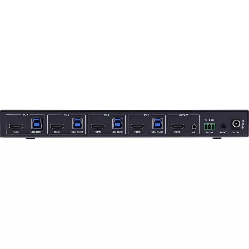 InLine 57885D Διακόπτης KVM τοποθέτηση σε rack μαύρο