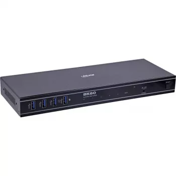 InLine 57885D Διακόπτης KVM τοποθέτηση σε rack μαύρο