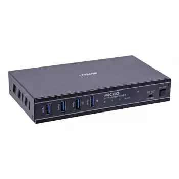 InLine 57885E Διακόπτης KVM τοποθέτηση σε rack μαύρο