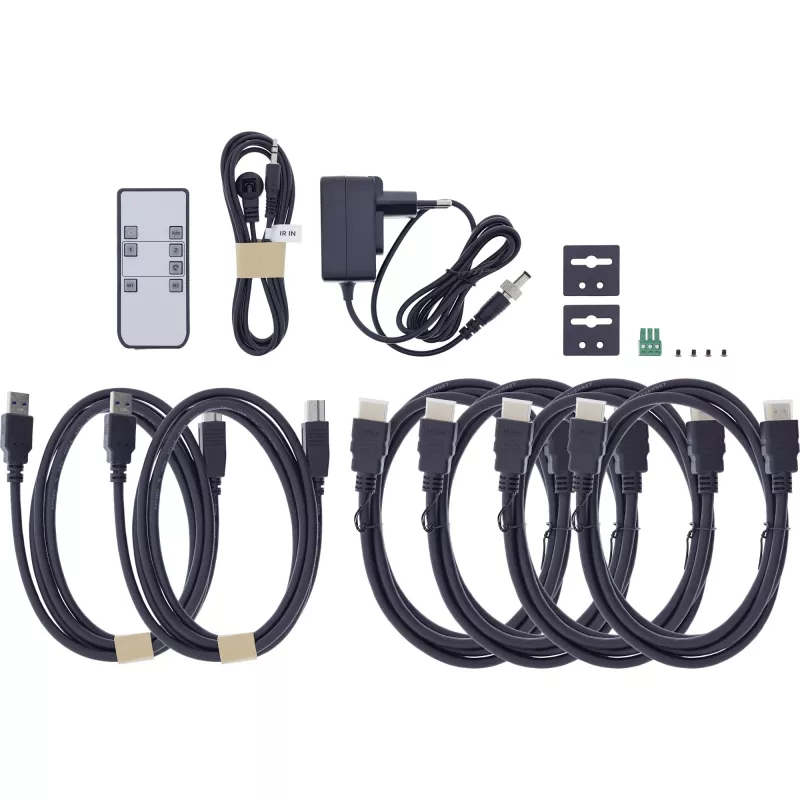 InLine 57885H KVM Switch για τοποθέτηση σε rack μαύρο