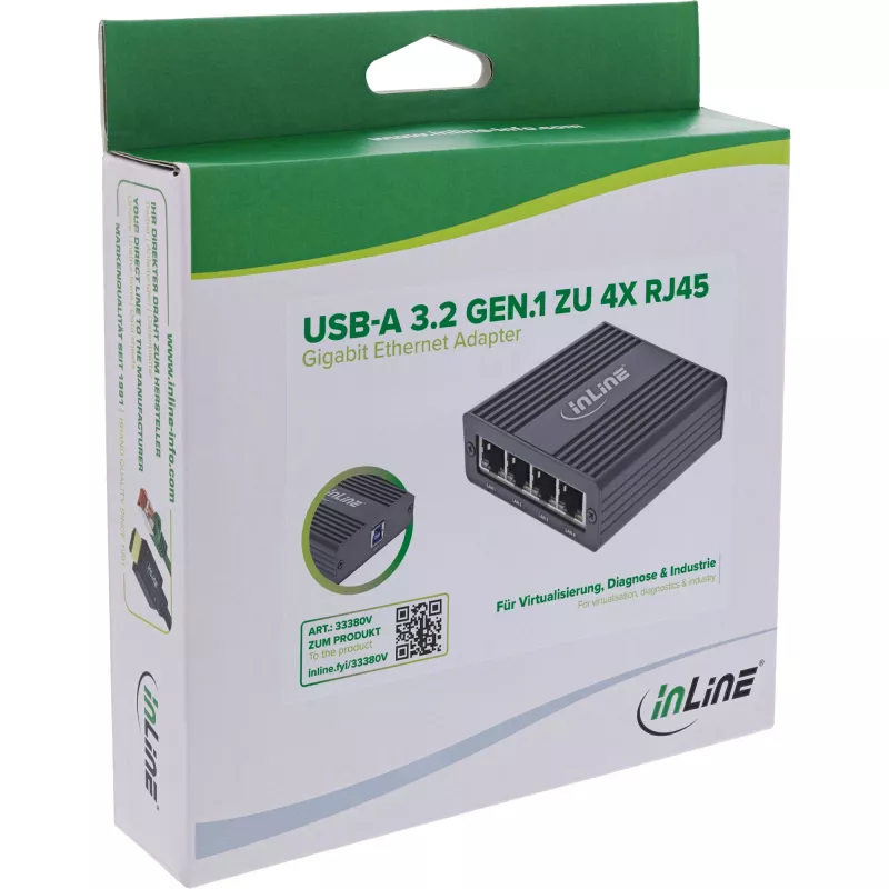 InLine 33380V Κάρτα δικτύου Ethernet 1000 Mbit/s