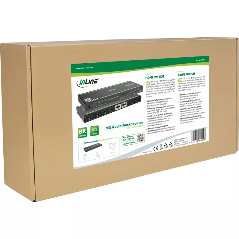 InLine 57885A Διακόπτης βίντεο HDMI