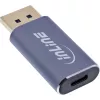 InLine 64107I Προσαρμογέας καλωδίου βίντεο USB Type-C DisplayPort Γκρι