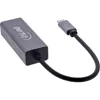 InLine 33380Q Προσαρμογέας RJ-45 USB Type-C αρσενικό 1 Gbit/s Γκρι