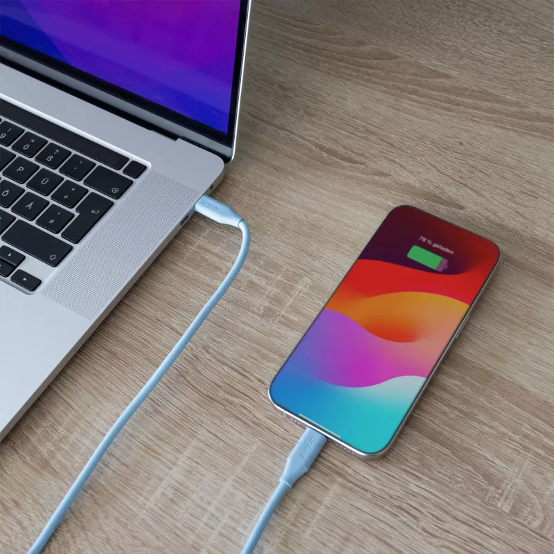 InLine 35891B Καλώδιο USB USB 2.0 1 m USB C Μπλε
