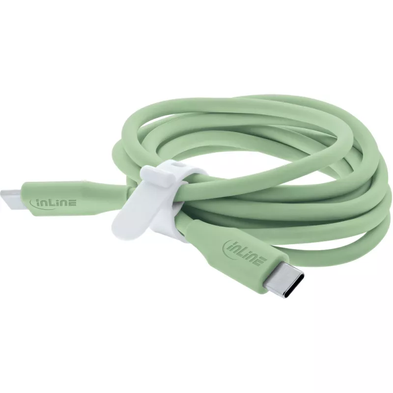 InLine 35895G Καλώδιο USB USB 2.0 0,5 m USB C Πράσινο